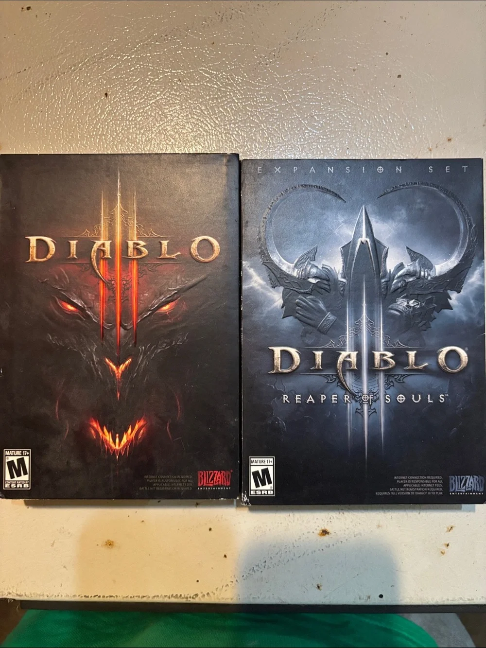 Blizzard Diablo III & Reaper of Souls Expansion - Game Box Set new sealed pc